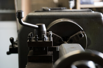 During drilling work with a lathe