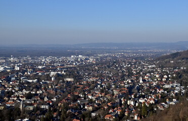 Der Norden von Freiburg im Winter