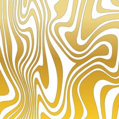 gold white abstract wavy background pattern