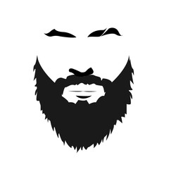 beard, hair, bearded man, silhouette, barbershop, barbershop, face silhouette, hair silhouette, beard silhouette, beard vector, barbershop vector, beard icon, eyebrows, hipster