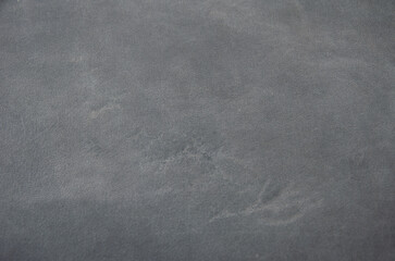 Texture of blue natural leather. Suede texture.