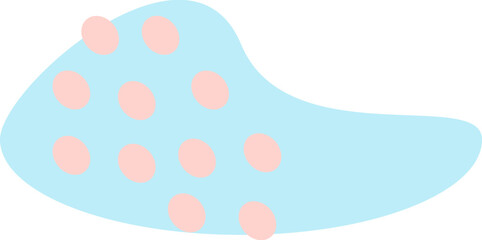 Doodle blob illustration