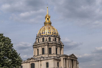 Fragments of Hotel des Invalides (National Residence of Invalids, 1671 - 1676) – now complex of...