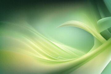 abstract green background with waves