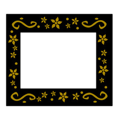 gold frame for your design