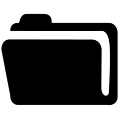 folder vector, icon, symbol, logo, clipart, isolated. vector illustration. vector illustration isolated on white background.