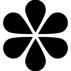 flower vector, icon, symbol, logo, clipart, isolated. vector illustration. vector illustration isolated on white background.