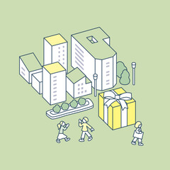 プレゼントを考える。友人との交流