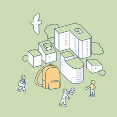 旅行と荷物。
遠くへ行く楽しみに心が躍る