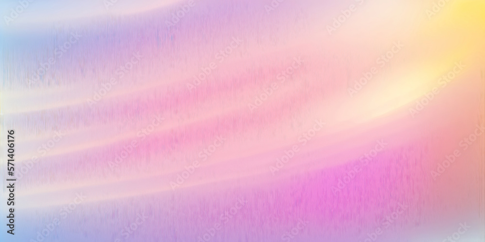 Wall mural abstract colorful background with flowing lines as header wallpaper design, generative ai