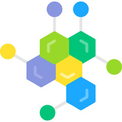 Obraz premium Molecule Icon