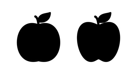 Apple icon vector illustration. Apple sign and symbols for web design.