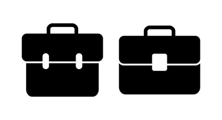 Briefcase icon vector illustration. suitcase sign and symbol. luggage symbol.