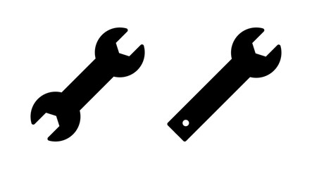 Wrench icon vector illustration. repair icon. tools sign and symbol