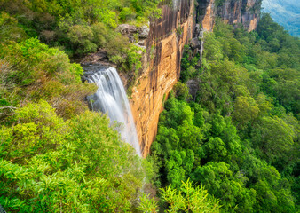 Fitzroy Falls spectacular close up view in Morton National Park, Kangaroo Valley, Southern Highlands, NSW, Australia. © Daniela Photography