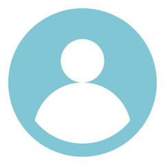 user account profile flat icon