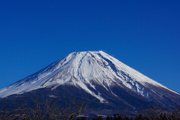絶景快晴の富士山