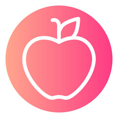 apple gradient icon