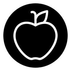 apple glyph icon