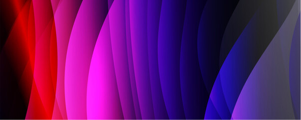 Abstract background, trendy simple fluid color gradients waves. Vector Illustration For Wallpaper, Banner, Background, Card, Book Illustration, landing page