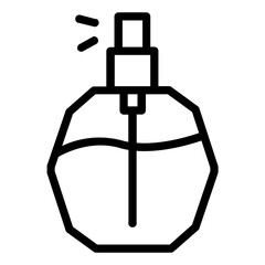 Perfume outline icon