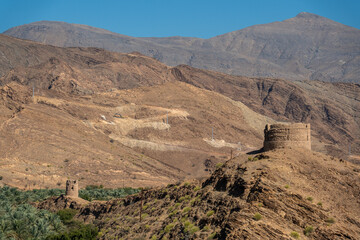 Oman landscape views 