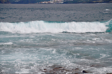 OLEAJE EN EL NORTE DE LA ISLA DE TENERIFE