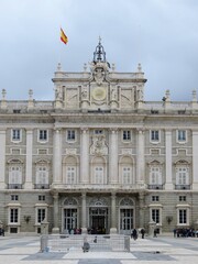 Fototapeta na wymiar royal palace in Mardid, Spain