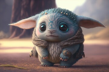 Cute fictional creature