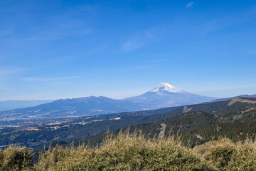 Obraz premium 静岡県十国峠からの富士山