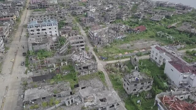 Marawi City Philippines aerial shoot after the war (Part 4)