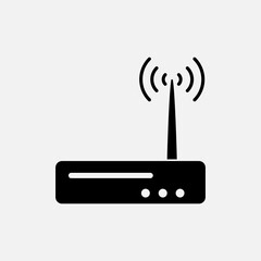 Router icon trendy style illustration on white background..eps