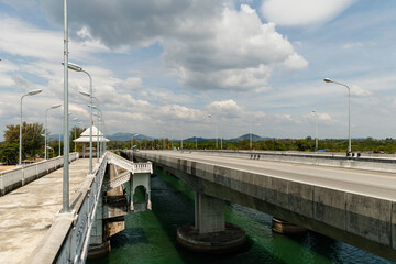 Sarasin bridge on Phuket Island in Thailand.
