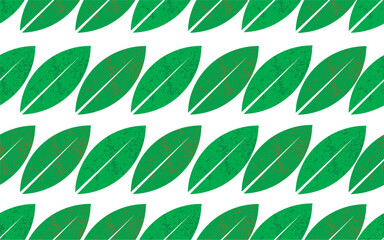Pattern of spotted green leaves. Seamless designs. illustration for wallpaper, poster, banner card, print, web and packaging.
