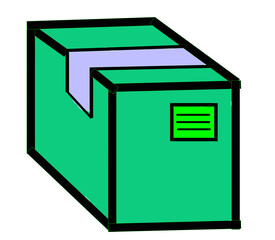 Product Package Box for Online Business