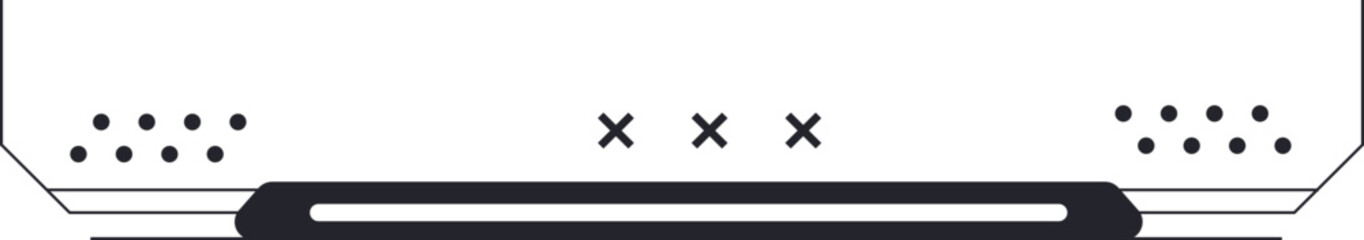 Obraz premium Hud Line Semi Memphis 