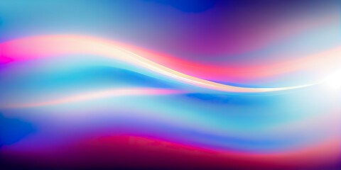 Fototapeta premium Blurred Motion - Waveform - Flowing Water - Abstract Background Texture - Generative AI