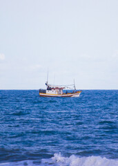 boat in the sea