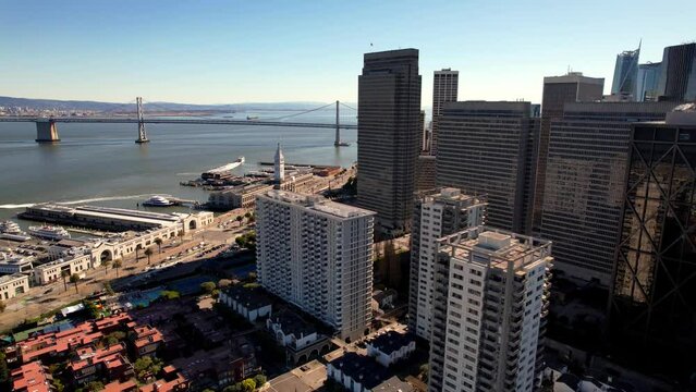 San Francisco aerial in 4k