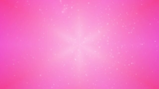 Swirling pink glitter vortex shining slowly spinning abstract background animation endless animated video seamless loop looping cheerful princess, blank for titles, copy space or text