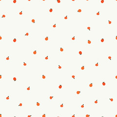seamless pattern, orange art surface design for fabric scarf and decor - 571444148