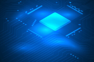 CPU performance abstract background. digital code security  technology abstract.