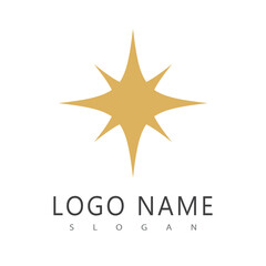 Obraz premium Star Logo illustration vector and symbol design