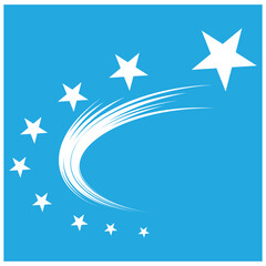 Star Logo illustration vector and symbol design