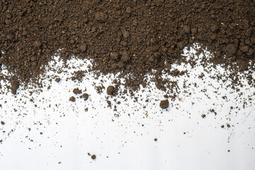 background of a stretch of fertile soil