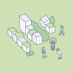 暗い街角。
暮らしの中で抱える問題