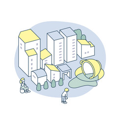 こぼれたコーヒー。作業スペースの汚れ