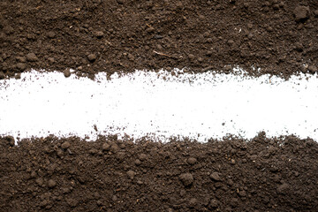 Scattered soil frame