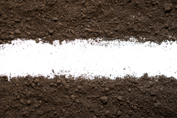 Scattered soil frame