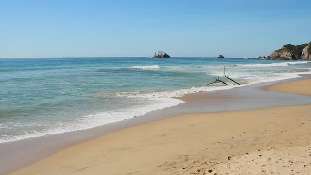 Zipolite Beach Oaxaca Mexico full hd